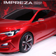 Illustration for article titled The Subaru Impreza Sedan Will Never Look Like This Concept (But Its The Future Anyway)
